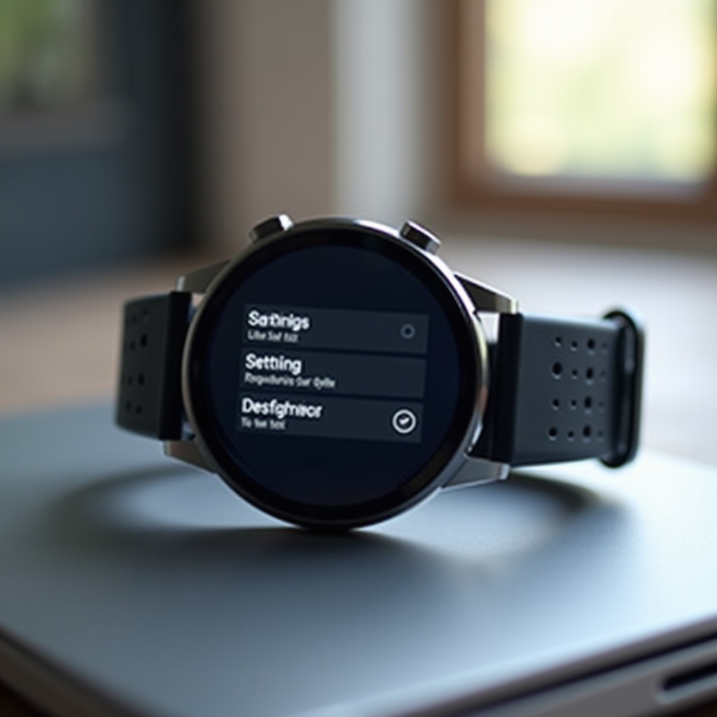 hoe de smartwatch van Samsung te resetten