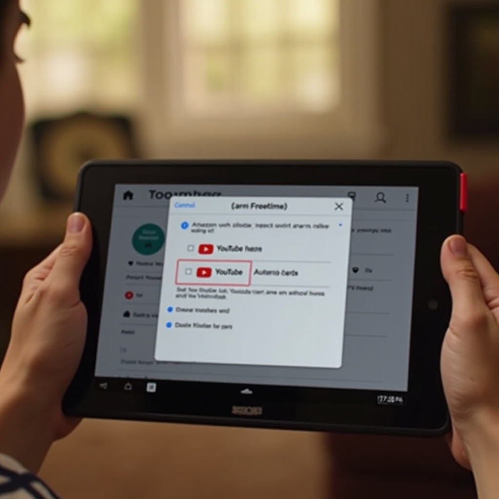 Amazon FireタブレットでYouTubeをブロックする方法