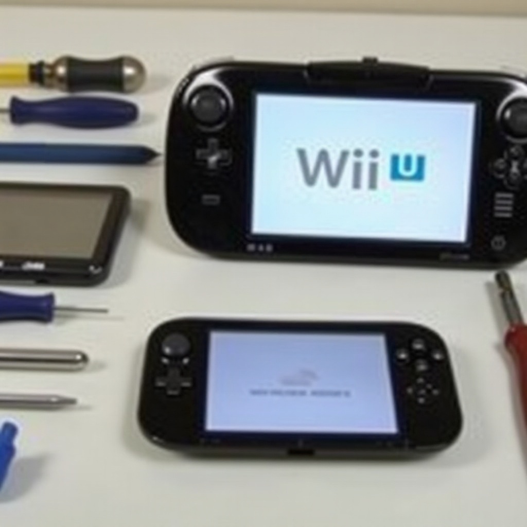 penggantian layar tablet wii u